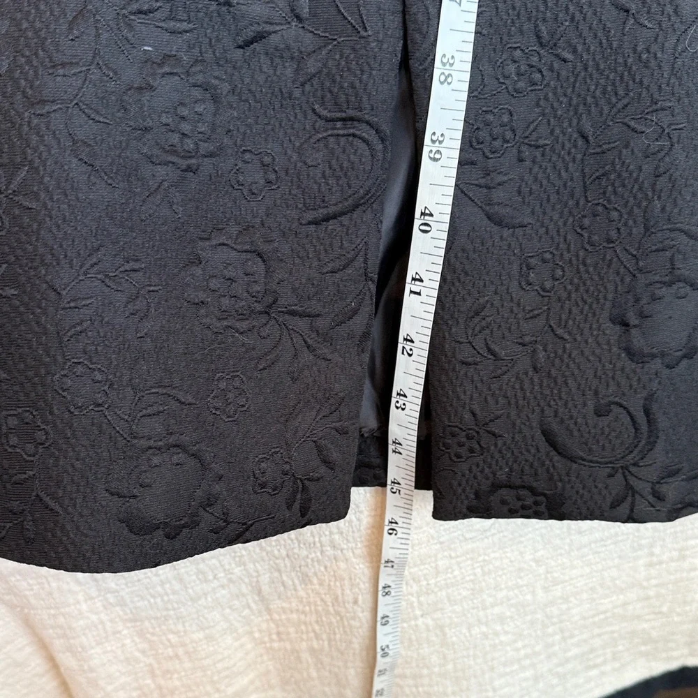 Torrid Black Floral Patterned Coat - Picture 10 of 10